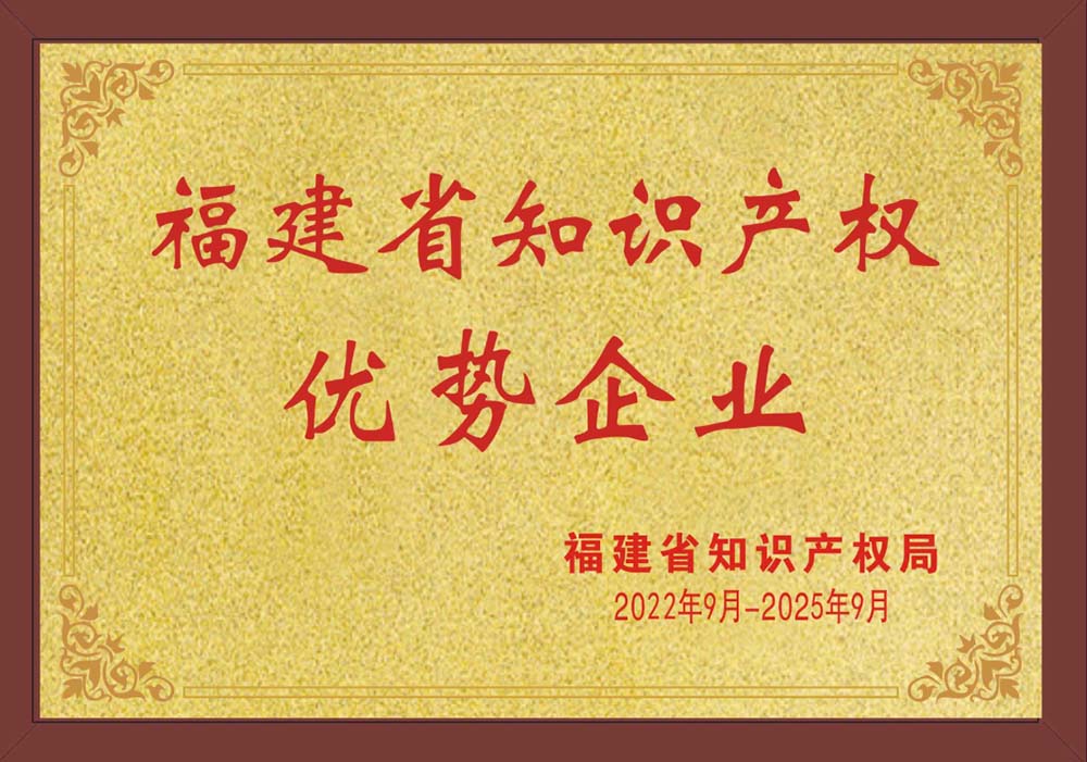 福建省知识产权优势企业